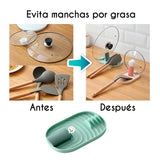 Soporte Cucharas Posa Tapas Espátula Cocina JZ2006271