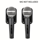 Dos Soportes de Micrófono de Altavoces Plegables