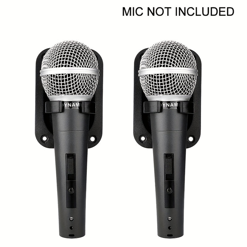 Dos Soportes de Micrófono de Altavoces Plegables