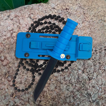 Mini Cuchillo Táctico Camping Abrecartas Con Cadena CD05