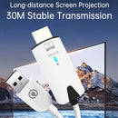 Transmisor y receptor inalámbricos 30M 4K, decodificación 1080P, salida 60Hz, 8 TXs a 1 RX, kit de extensión de video y audio inalámbrico 5G, adaptador de TV Stick, cable de exhibición para cámara, portátil, escritorio, PC, TV Box, PS5/4 a monitor de TV,