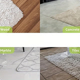 8 piezas de agarres para alfombras de silicón, cinta antideslizante para dormitorio/habitación/porche, adhesivo fuerte y protectores para bordes y esquinas, evita esquinas levantadas, cinta recta para alfombras