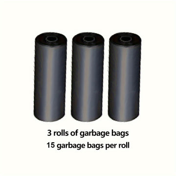 Bote de Basura Colgante Compacto para Puerta de Coche con Tapa - A Prueba de Fugas y Agua, Incluye 1 Rollo de Bolsas de Basura, Solución de Almacenamiento Versátil para el Hogar y el Vehículo