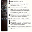 Control Remoto Universal para TV Samsung, Infrarrojo, Alimentado por Batería, Compatible con LED, QLED, UHD, SUHD, HDR, LCD, Curvo, Solar, HDTV, 4K, 8K, 3D, Smart TVs - No Incluye Batería