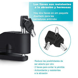 Candado Freno De Disco Con Alarma 110 dB Para Moto Bicicleta RF 303