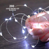 Luces Micro Led Decoración Luz Navidad X 200 AE050B