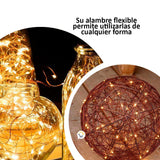 Luces Micro Led Decoración Luz Navidad X 200 AE050AM