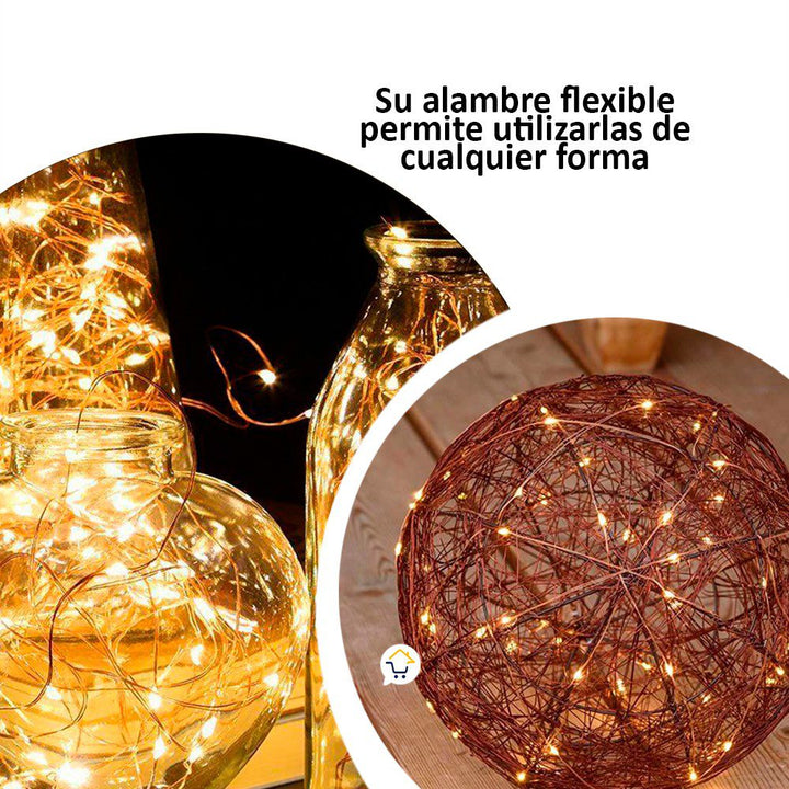 Luces Micro Led Decoración Luz Navidad X 200 AE050AM