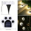 Linterna Solara de Pata de Oso con LED para Iluminación Exterior, Luz Decorativa de Paisaje, Luces Solares para Jardín, Luces de Césped para Caminos, Patio, Terraza, Entrada y Acera, Decoración Festiva