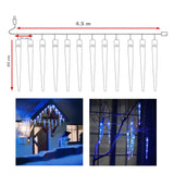 Luz led Tubo Hielo 4.5 Metros 12 Hielos Azul 2272