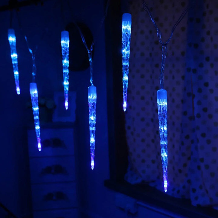 Luz led Tubo Hielo 4.5 Metros 12 Hielos Azul 2272