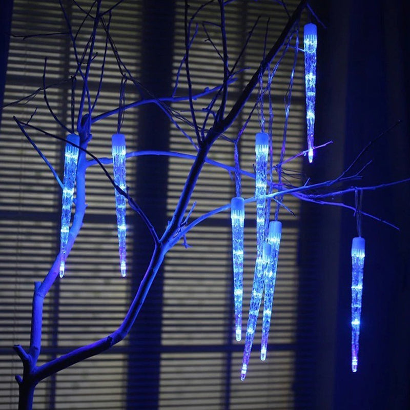 Luz led Tubo Hielo 4.5 Metros 12 Hielos Azul 2272
