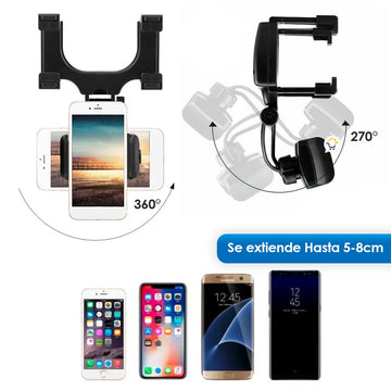 Soporte Universal Celular Auto Espejo Retrovisor Holder SUC01