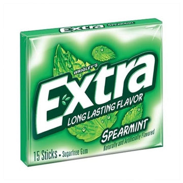 CHICLETS EXTRA 10U 40.5G SPEARMINT