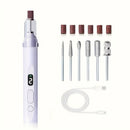 Drill eléctrico portátil para manicura, diseñado para quitar uñas, reparar y pulir en casa.