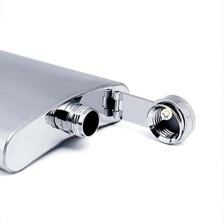 Licorera Whiskera Cantimplora Acero Inoxidable 9 Oz De Bolsillo MJ093