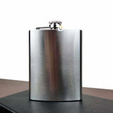 Licorera Whiskera Cantimplora Acero Inoxidable 9 Oz De Bolsillo MJ093