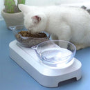 Plato Doble Comedero Y Bebedero Para Mascotas 01976