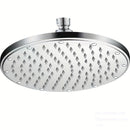 Cabeza de ducha de lluvia de acero inoxidable - Montaje en techo/colgante, redonda, acabado pulido, ajuste de flujo de lluvia, accesorio de ducha de baño de alta durabilidad sin energía