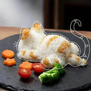 1pc WhimsyCat Molde creativo para sushi con forma de gato, molde de arroz japonés de plástico para hacer sushi casero, divertido gadget de cocina para entusiastas de la cocina