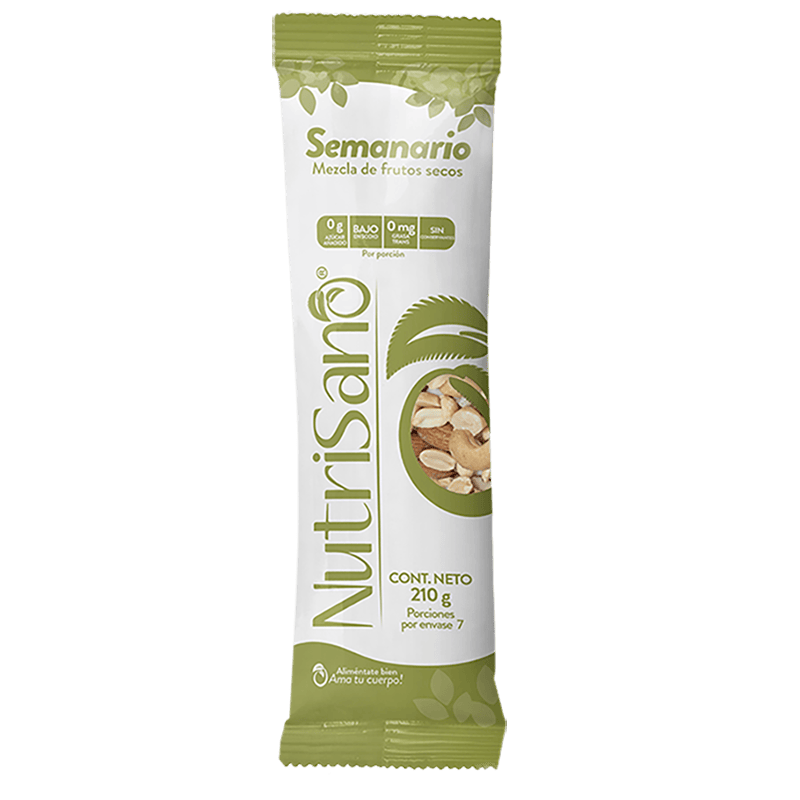 SEMANARIO NUTRISANO 7U 210G MEZCLA F/SEC