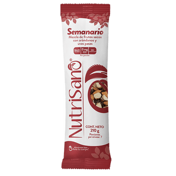 SEMANARIO NUTRISANO 7U 210G F/SEC ARAN