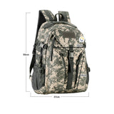 Morral Militar Táctico 40 Litros Impermeable Camping Senderismo 9035
