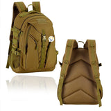 Morral Militar Táctico 40 Litros Impermeable Camping Senderismo 9035