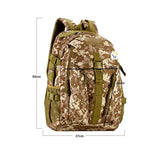 Morral Militar Táctico 40 Litros Impermeable Camping Senderismo 9035