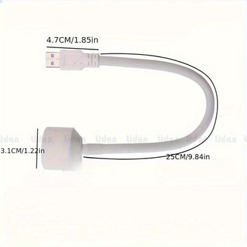 Linterna USB para Uñas - Secador de Gel Rápido con Alimentación USB, Lámpara Compacta para Manicura/Pedicura sin Adaptador/Batería Necesaria, Luz Portátil para Cuidado de Uñas, Regalo Ideal para Artistas y Clientes, Diseño Elegante y Duradero, Herramient