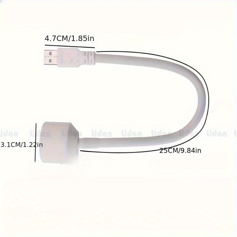 Linterna USB para Uñas - Secador de Gel Rápido con Alimentación USB, Lámpara Compacta para Manicura/Pedicura sin Adaptador/Batería Necesaria, Luz Portátil para Cuidado de Uñas, Regalo Ideal para Artistas y Clientes, Diseño Elegante y Duradero, Herramient