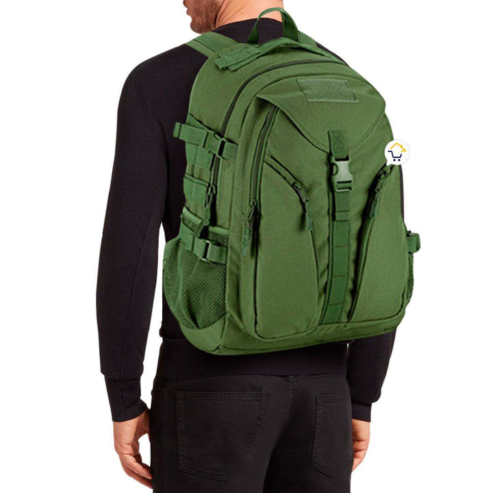 Morral Militar Táctico 40 Litros Impermeable Camping Senderismo 9035