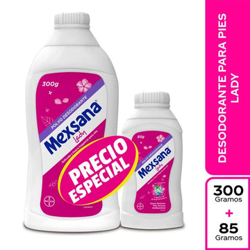 TALCO LADY MEXSANA 300G+85G OFERTA PE
