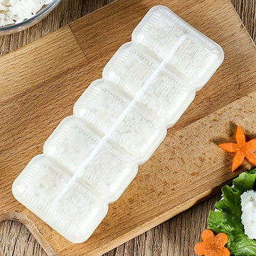 1pc Molde De Sushi Nigiri Arroz Bola 5 Rollos Fabricante Herramienta De Hacer Sushi Antiadherente, Gadgets De Cocina, Accesorios De Cocina