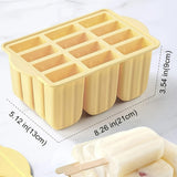 1 Juego, Molde De Popsicle, Molde De Popsicle Creativo, Molde De Popsicle De Silicona, Molde De Helado, Caja De Cubos De Hielo Congelado, Molde De Popsicle Doméstico, Molde De Gelatina Seguro, Suministros De Cocina, Accesorios De Cocina