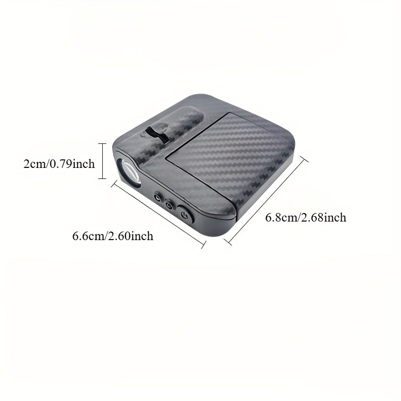 2pcs Luces de Bienvenida para Puerta de Coche, Luces de Bienvenida con Diseño de Alas de Ángel, Diseño Mini, Fáciles de Llevar, Muy Adecuadas para Asistir a Eventos, Suministros para Fiestas, Funcionan con Pilas No Incluidas
