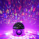 Proyector Estrellas Luna Parlante Bluetooth Control ASF045