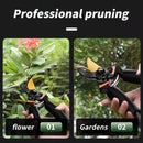 1pc Tijeras de Poda Multiusos Herramientas de Jardinería Robustas Extra Afiladas Manuales, Tijeras de Jardín Profesionales, Poda de Rosas, Poda de Árboles, Tijeras de Jardín Multiusos