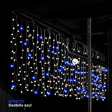 Cortina LED 6 X 1 M 240 LED Destellos Luces Navidad 1331B