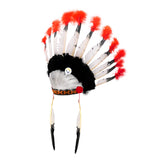 Penacho Indio Jefe Plumas Diadema India Disfraz Halloween C2010
