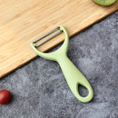 Cuchilla afilada de acero inoxidable, peladora y picadora de verduras y frutas de acero inoxidable - Muy adecuada para papas, col, melones, etc. - Fácil de usar, apta para lavavajillas - Herramienta esencial de cocina