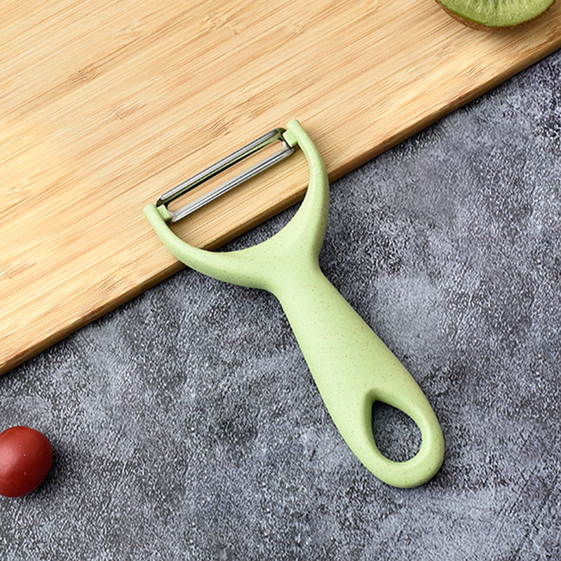 Cuchilla afilada de acero inoxidable, peladora y picadora de verduras y frutas de acero inoxidable - Muy adecuada para papas, col, melones, etc. - Fácil de usar, apta para lavavajillas - Herramienta esencial de cocina