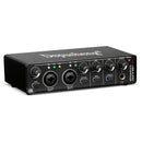DEPUSHENG MD22 Interfaz de audio USB, 24 bits 192kHz, XLR con alimentación fantasma de 48V, baja latencia para grabación de música, transmisión, podcasting, compatible con PC/Win/Mac