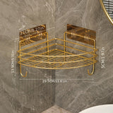 Estante de esquina para el baño, amplio para guardar cosméticos, productos de cuidado de la piel y cepillos de dientes