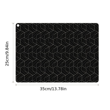 Silicona Placa de Inducción Estera - Anti-arañazos Protector de Estufa Cubierta con Superficie Resistente al Calor - Multifuncional, Fácil de Limpiar, Duradero y Seguro para Estufas de Inducción