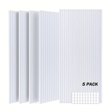 5 Paquetes de Paneles Acústicos Grandes, 119.38 x 60.96 x 1.02 cm, Paneles de Amortiguación de Sonido Autoadhesivos, Paneles de Pared Absorbentes de Ruido, Insonorización para Estudio en Casa Oficina Sala de Juegos