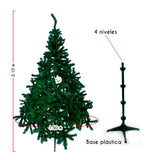 Árbol Navidad Bogotá 2.10 m Tradicional 520 Ramas BOG210