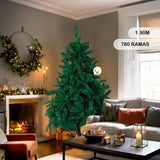 Árbol Navidad Singapur Tupido 1.90 M 780 Ramas SIN190