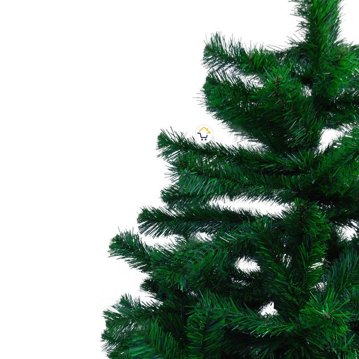 Árbol Navidad Singapur Tupido 2.10m 1.060 Ramas + Estrella + Luces + Bolas De Regalo SIN210