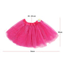 Tutú Confetti Niñas Colores Falda Ballet Disfraz TUCO01